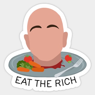 Eat The Rich Sticker